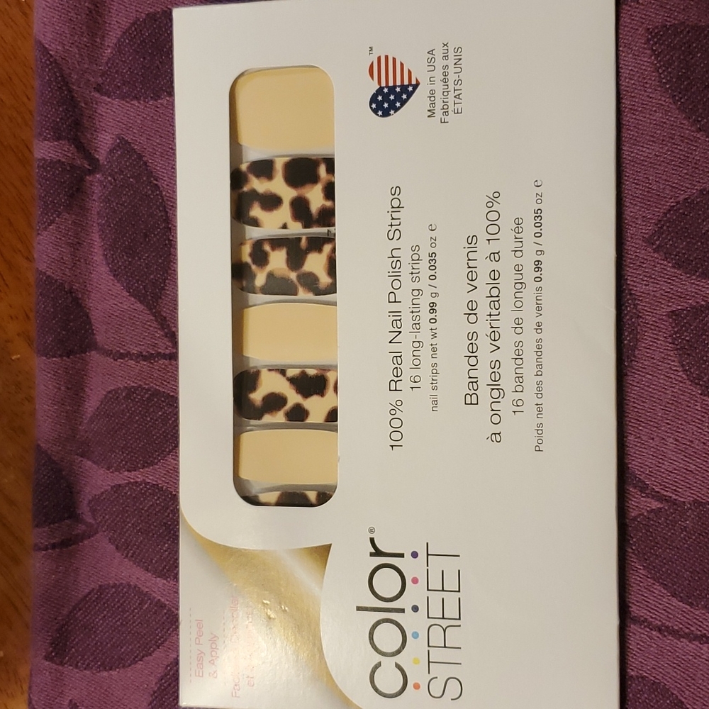 4 for $25 Color Street Real Nail Polish Strips